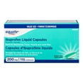 thumbnail image 1 of Equate Ibuprofen Liquid Capsules, 1 of 1
