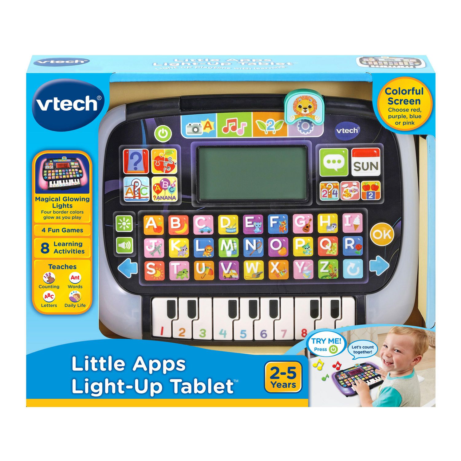 VTech Little Apps Light-Up Tablet™ - English Version - Walmart.ca