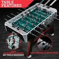 thumbnail image 3 of ESPN Foosball Table 56" Soccer Table Accessories Included, 3 of 7