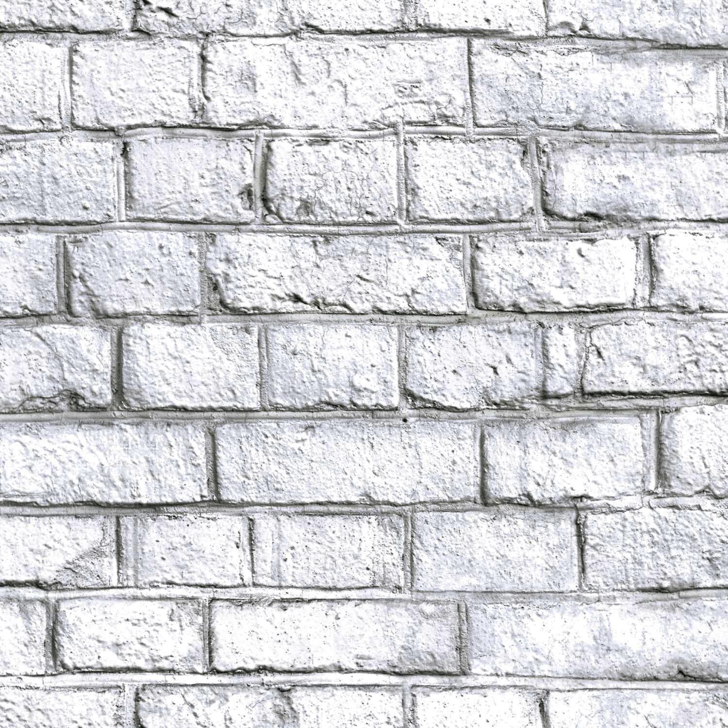 Home Trends Whitewash Brick Peeel Stick Wallpaper Walmart Canada