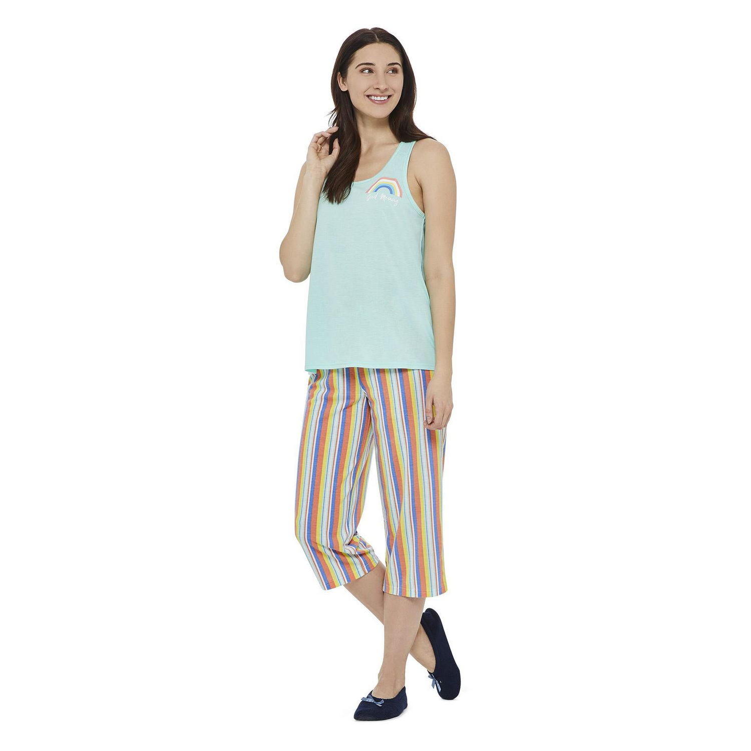 George Women's Tank and Capri 2-Piece Sleep Set