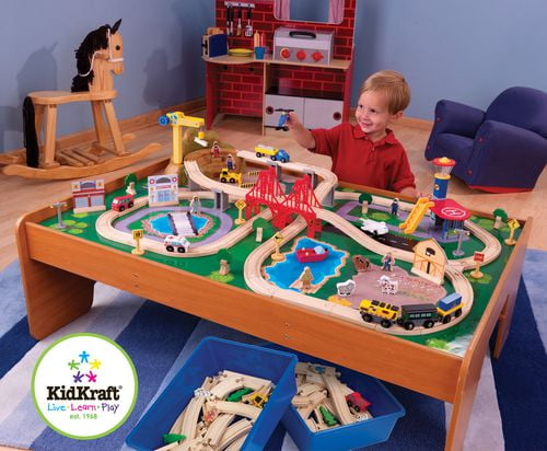 Kidkraft around 2025 town train table