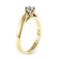 thumbnail image 2 of Bague à diamant solitaire 0,15 ct en or 14 ct, 2 of 4