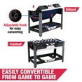 thumbnail image 3 of MD Sports 2-in-1 Swivel Combo Game Table with Billiard and Foosball Multi Game Accessories Included, 3 of 8