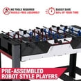 thumbnail image 4 of MD Sports 2-in-1 Swivel Combo Game Table with Billiard and Foosball Multi Game Accessories Included, 4 of 8