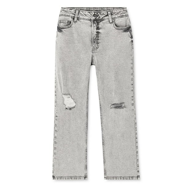 Rail Mid Loose Straight Jeans - Clay Grey - Ladies