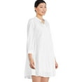 thumbnail image 2 of George Women's Tiered Shirtdress, 2 of 6