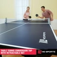 thumbnail image 2 of MD Sports Plateau de conversion de tennis de table, filet rétractable, pré-assemblé, bleu, 2 of 8
