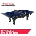 thumbnail image 4 of MD Sports Plateau de conversion de tennis de table, filet rétractable, pré-assemblé, bleu, 4 of 8