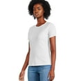thumbnail image 2 of George Women's Short Sleeve Rib Tee, 2 of 6
