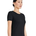 thumbnail image 2 of George Women's Short Sleeve Rib Tee, 2 of 6