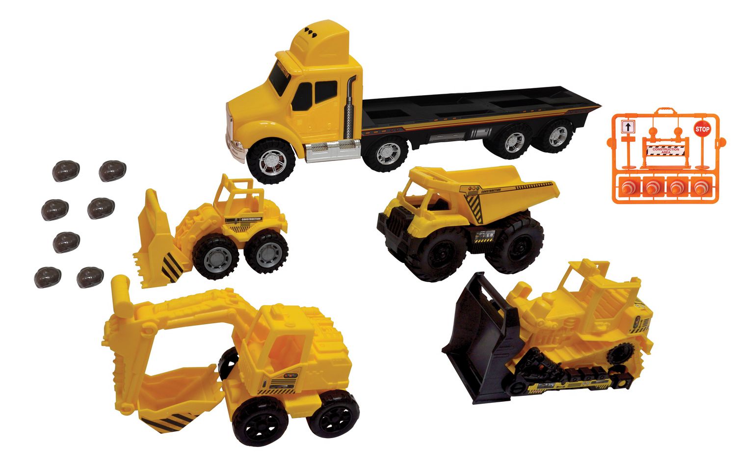 Kid connection deluxe vehicles sales and blocks play set