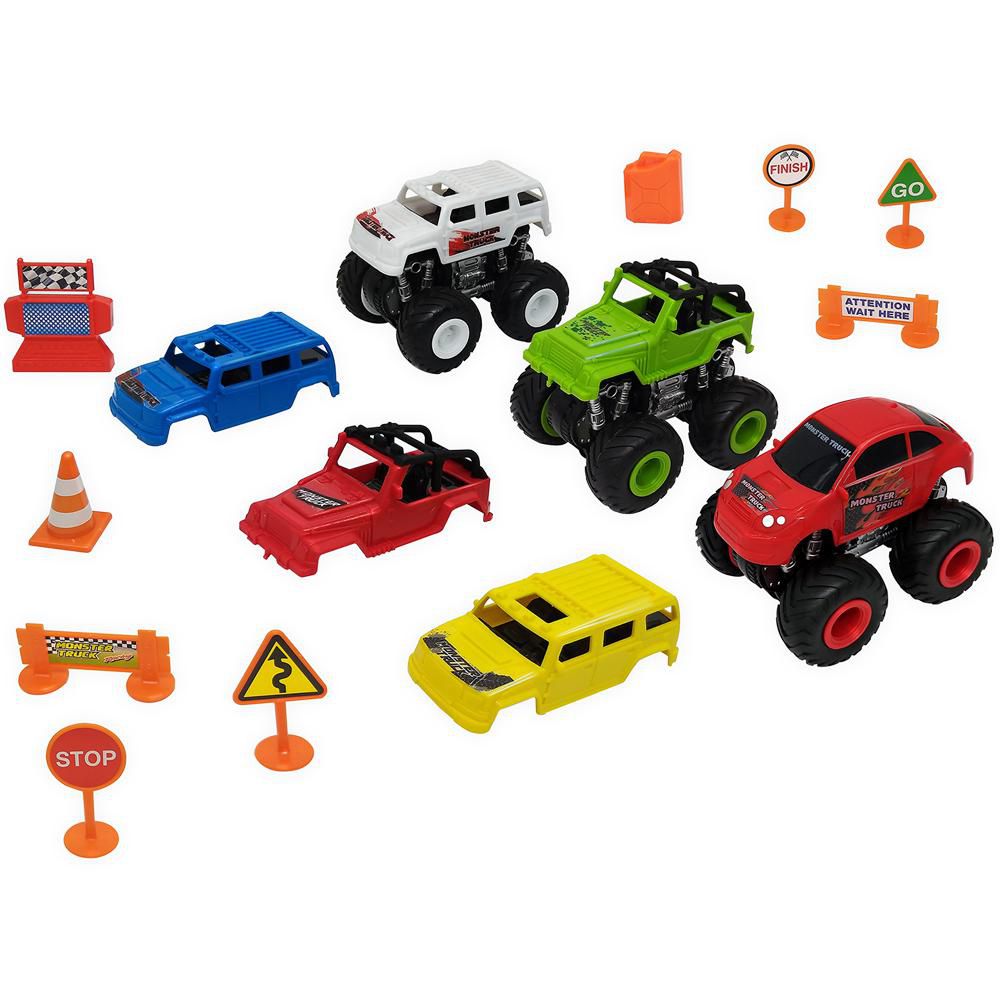 Kid connection monster 2024 truck play set