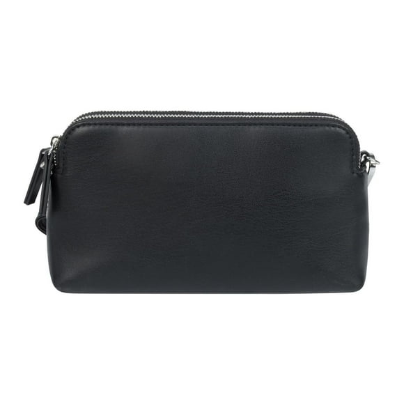 Time And Tru Double Zip Halfway Crossbody
