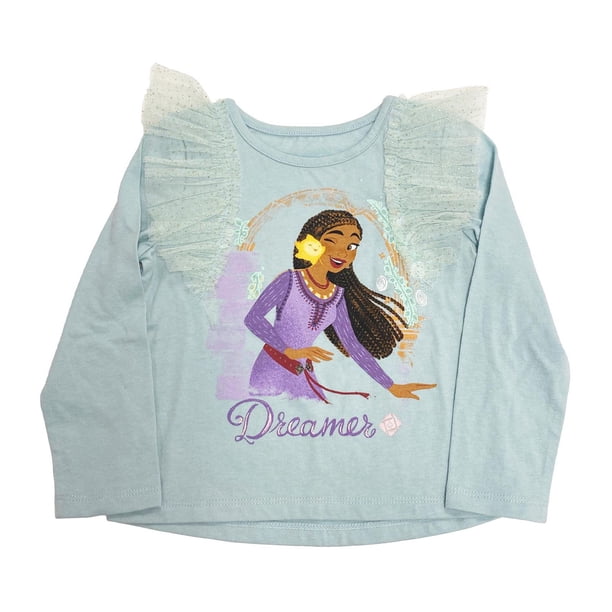 Disney Wish Toddler Girls Shine On Long Sleeve Top - Walmart.ca