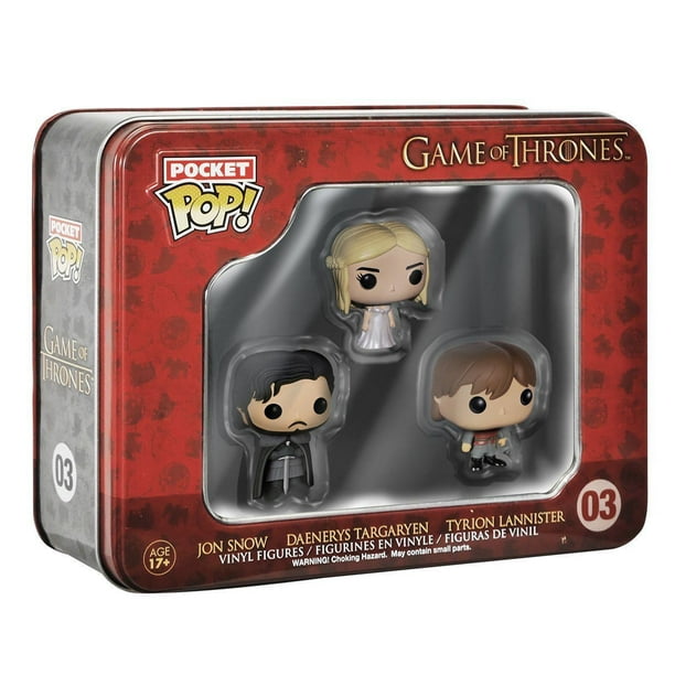 Figurines Jon, Tyrion et Daenerys Pop Game of Thrones de Funko