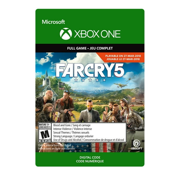 Xbox One Far Cry 5 (Pre-Purchase & Launch Day) Digital Download