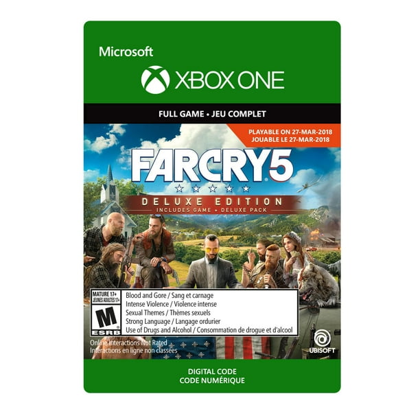 Xbox One Far Cry 5 Deluxe Edition (Pre-Purchase & Launch Day) Digital Download