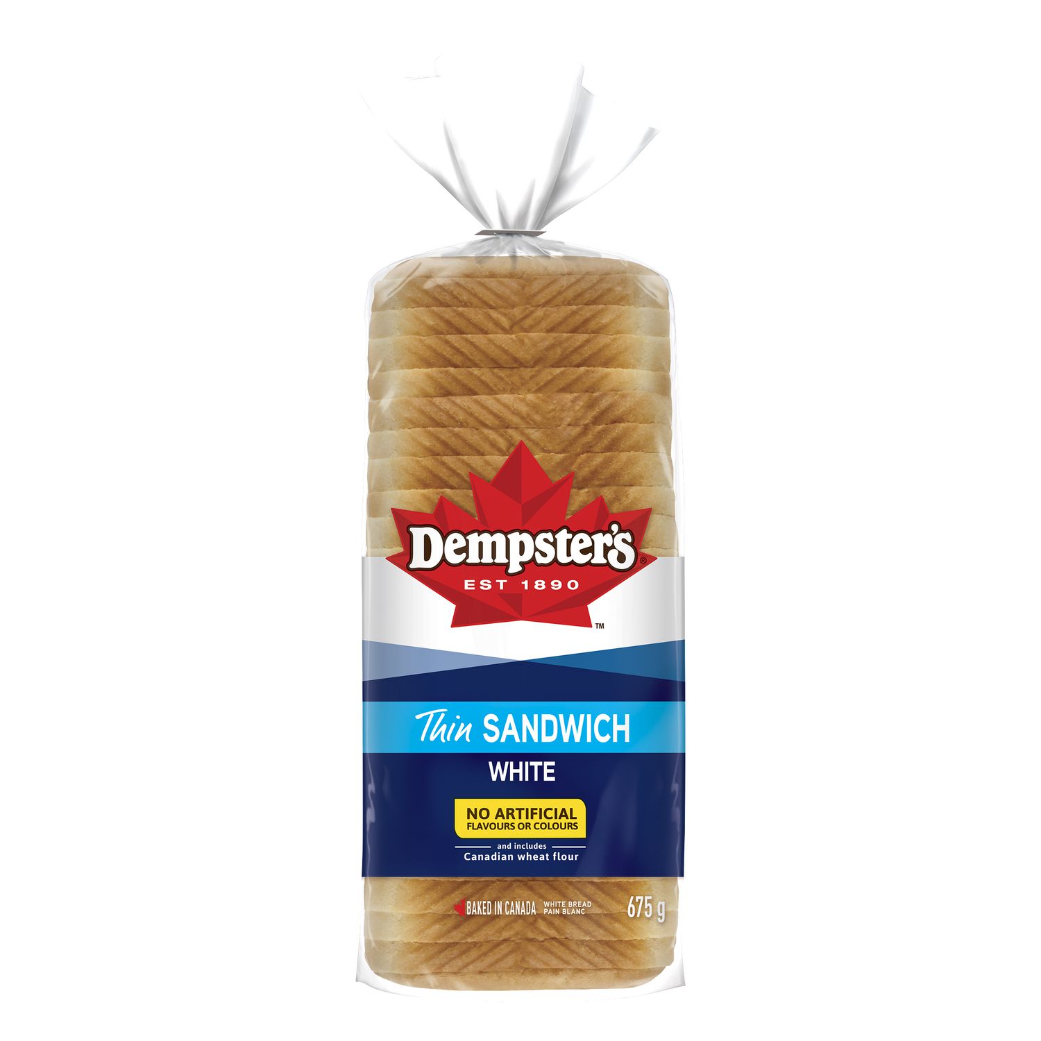 Dempster’s® White Thin Sandwich Sliced Bread