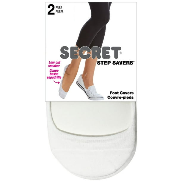 Secret® Step Savers 6pk Coton Couvre-Pieds Unitaille 