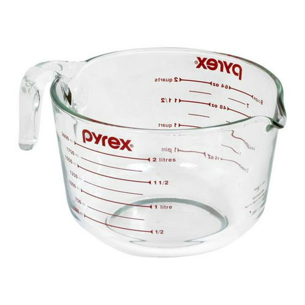 Tasse à mesurer Pyrex Original en verre - 2 tasses/500 mL Tasse à