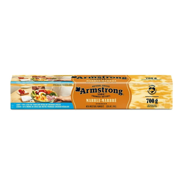Fromage Cheddar marbré léger Armstrong