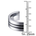 thumbnail image 2 of Quitessential Tungsten  Men's Ring, 2 of 4