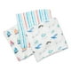 Lulujo - Couvertures en mousseline de bambou pour bébé - Allaitement, Housse de poussette, Cadeau de douche de bébé - En mer – image 2 sur 8