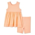 thumbnail image 1 of Ensemble 2 pièces avec haut à œillets George pour petites filles, 1 of 2