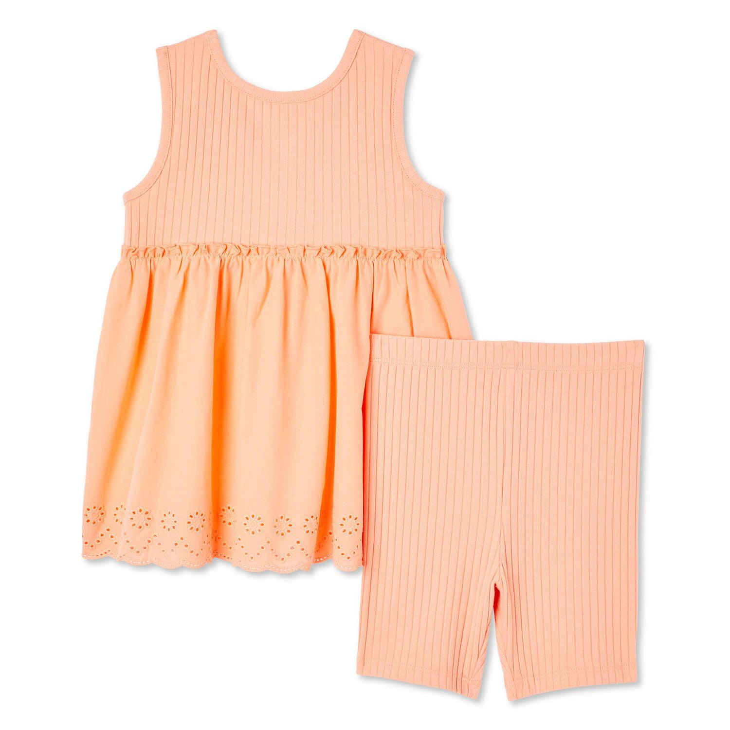 George Toddler Girls' Eyelet Top 2-Piece Set