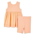 thumbnail image 2 of Ensemble 2 pièces avec haut à œillets George pour petites filles, 2 of 2