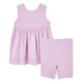thumbnail image 2 of Ensemble 2 pièces avec haut à œillets George pour petites filles, 2 of 2