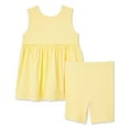 thumbnail image 2 of Ensemble 2 pièces avec haut à œillets George pour petites filles, 2 of 2