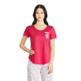 thumbnail image 1 of George Women's Scoop Neckline Sleep Tee, 1 of 6