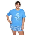 thumbnail image 1 of George Women's Plus Pajama 2-Piece Set, 1 of 6