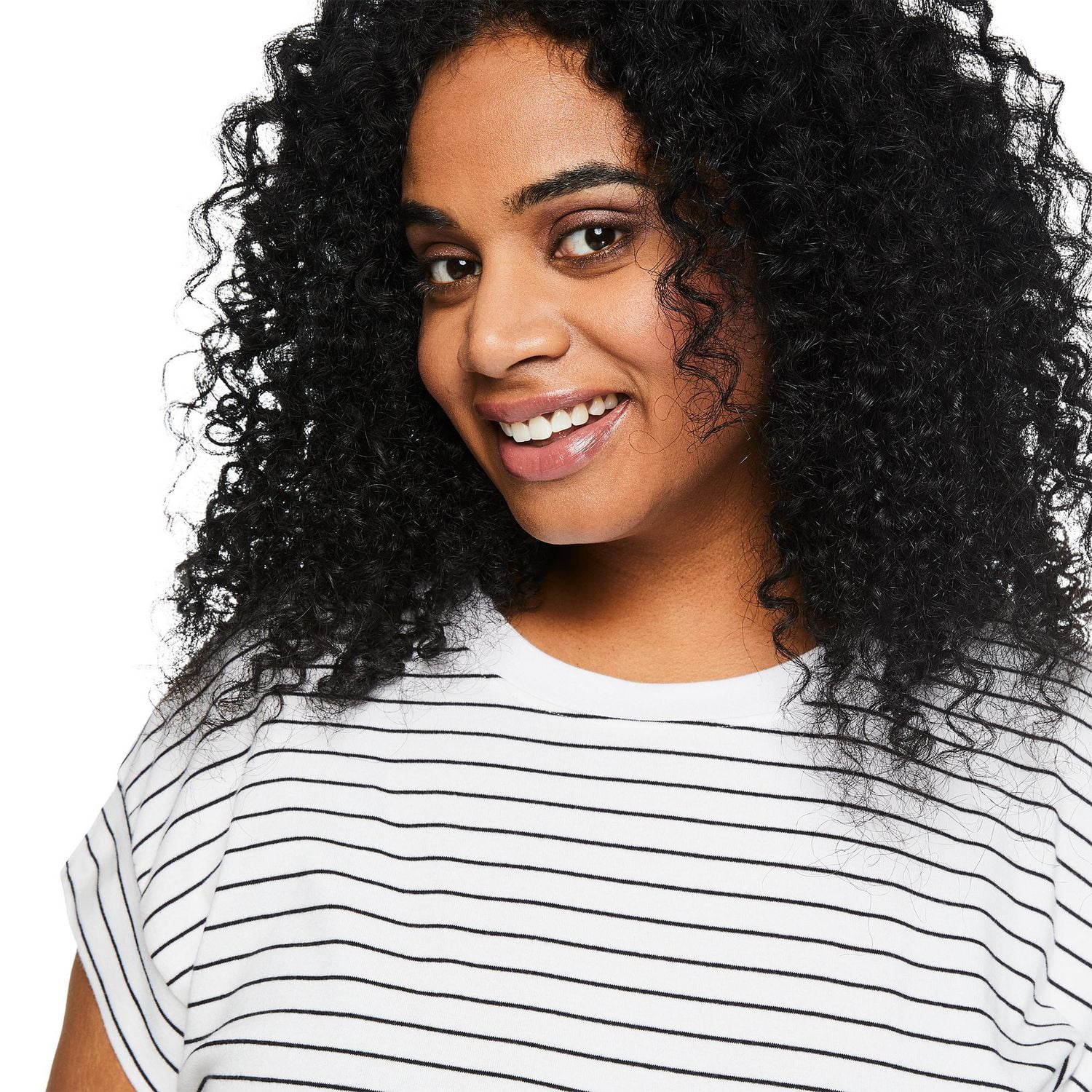 George Women's Plus T-Shirt Midi Dress