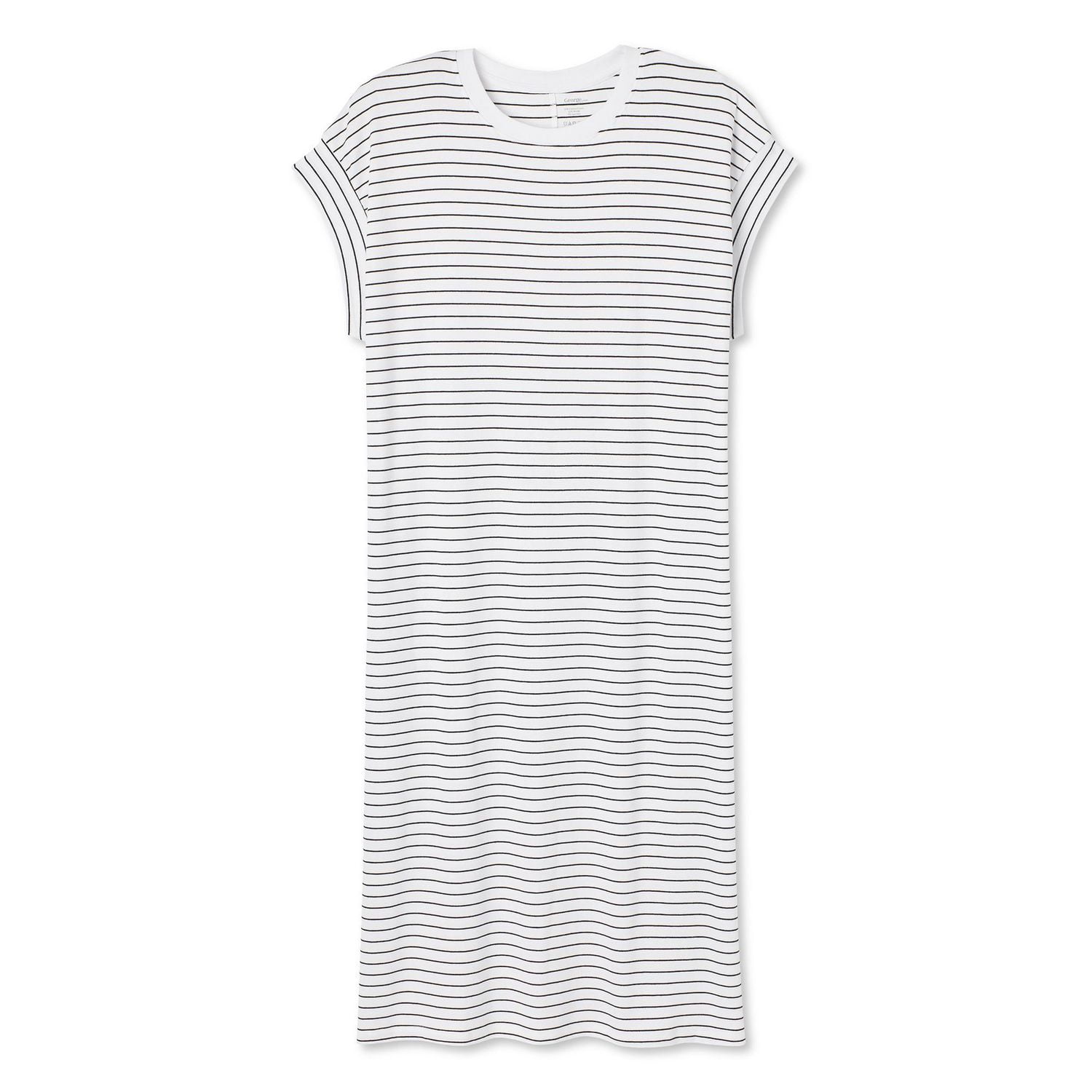 George Women's Plus T-Shirt Midi Dress