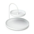 thumbnail image 2 of Umbra Poise Two Tiered Tray White, 2 of 4