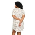thumbnail image 3 of George Plus Women's Crew Neckline Nightshirt, 3 of 6