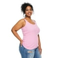 thumbnail image 2 of George Women's Plus Rib Tank, 2 of 6
