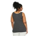 thumbnail image 3 of George Women's Plus Rib Tank, 3 of 6