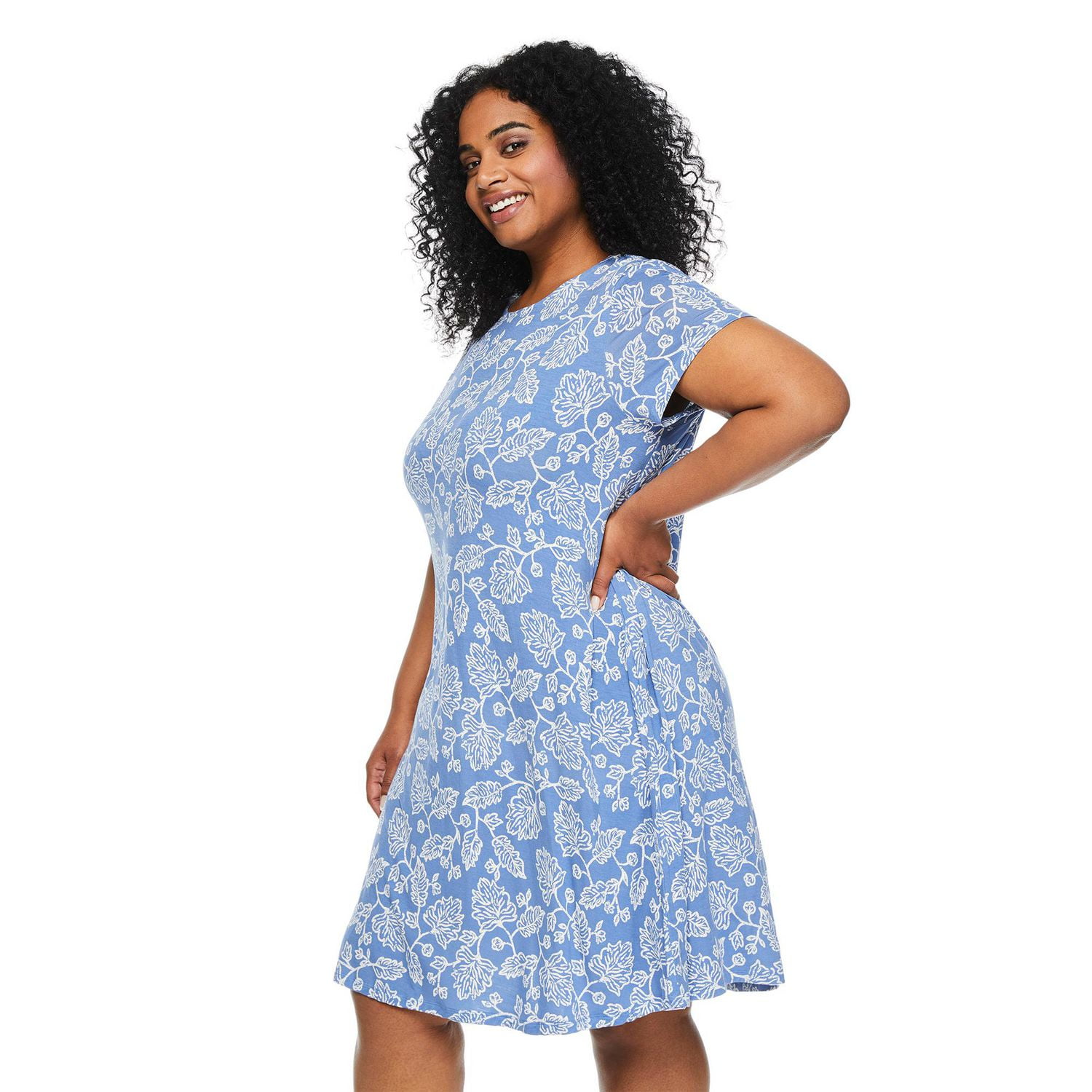 Robe trapèze George Plus pour femmes