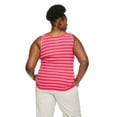 thumbnail image 3 of George Women's Plus Rib Tank, 3 of 6