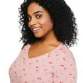 thumbnail image 4 of George Women's Plus Pointelle Sleepshirt, 4 of 6