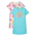 thumbnail image 1 of Lot de 2 chemises de nuit George pour filles, 1 of 2