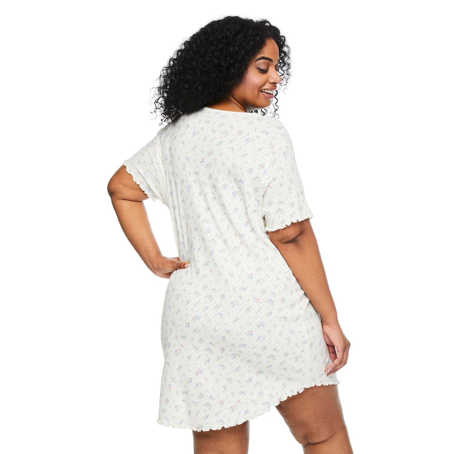 George Women's Plus Pointelle Sleepshirt