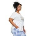 thumbnail image 2 of George Women's Plus Scoop Neckline Tee, 2 of 6