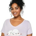 thumbnail image 4 of George Women's Plus V-Neckline Tee, 4 of 6