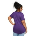 thumbnail image 3 of George Women's Plus Scoop Neckline Tee, 3 of 6