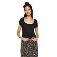 thumbnail image 1 of Wild Skye Women's Lace Trim Tee, 1 of 6